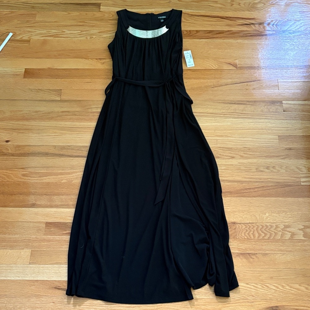 Roz & Ali Black Maxi Dress